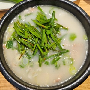 Ssangdungi Pork Rice Soup