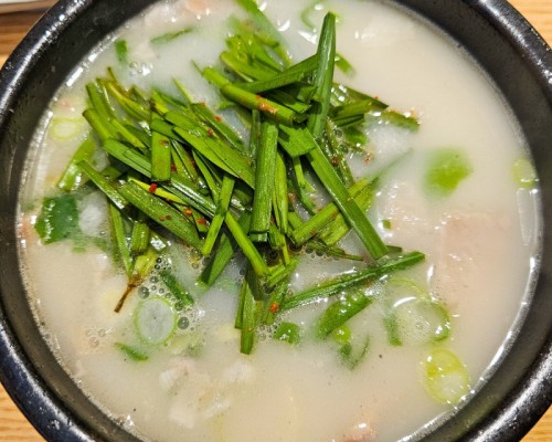 Ssangdungi Pork Rice Soup
