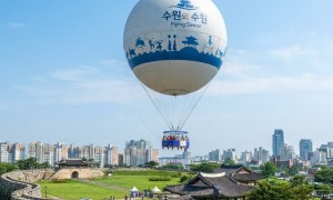 하늘에서 만나는 수원 화성 플라잉수원